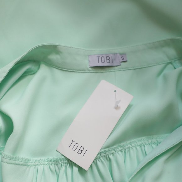 Tobi Mint Green Dress size  Small NEW - Picture 6 of 8